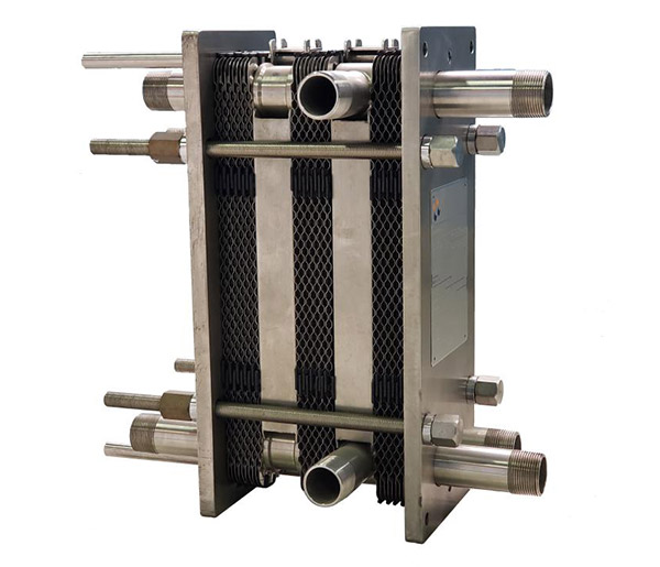 Sanitary plate heat exchanger